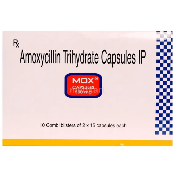 mox 500mg capsule 15's